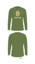 School officer 37316747 Long Sleeve Performance Shirt 50