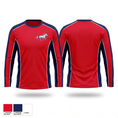 Plaza Park Pacers Long Sleeve Performance Shirt - 1