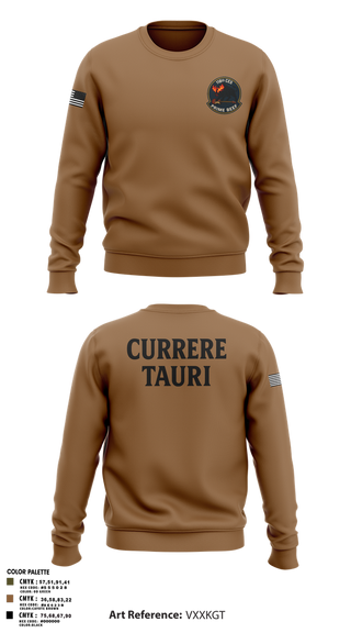 Crew Neck Sweatshirt, 118th CES, Air Force, Teamtime, Team time, sublimation, custom sports apparel, team uniforms, spirit wear, spiritwear, sports uniforms, custom shirts, team store, custom team store, fundraiser sports, apparel fundraiser