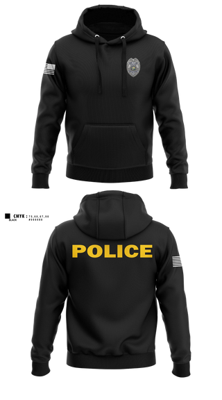 Hoodie, Port St. Joe Police Department, Police, Teamtime, Team time, sublimation, custom sports apparel, team uniforms, spirit wear, spiritwear, sports uniforms, custom shirts, team store, custom team store, fundraiser sports, apparel fundraiser