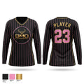BMO Elite 12u Salvadge Women's Long Sleeve V-neck Shirt - 1