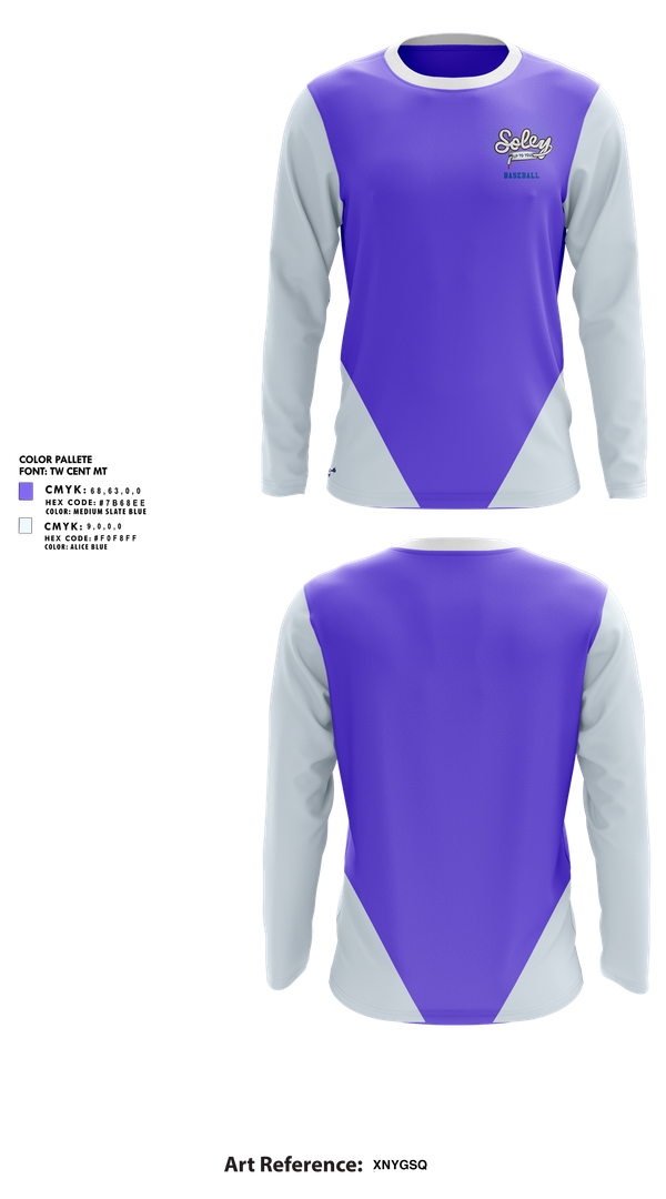 Long Sleeve Performance Shirt, Soley Stars, Baseball, Teamtime, Team time, sublimation, custom sports apparel, team uniforms, spirit wear, spiritwear, sports uniforms, custom shirts, team store, custom team store, fundraiser sports, apparel fundraiser