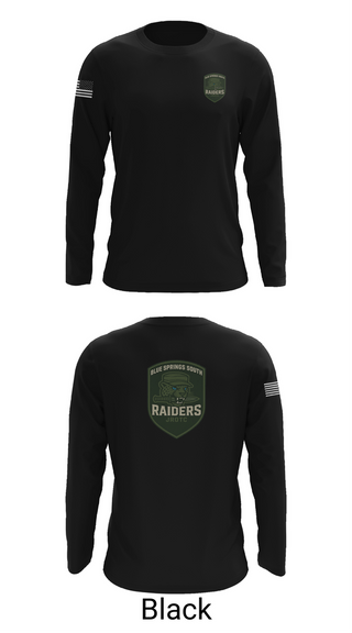 Long Sleeve Performance Shirt, BSS JROTC, , Teamtime, Team time, sublimation, custom sports apparel, team uniforms, spirit wear, spiritwear, sports uniforms, custom shirts, team store, custom team store, fundraiser sports, apparel fundraiser