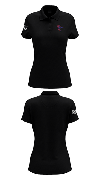Holbrook High School Cheer 85907146 Women's Short Sleeve Performance Polo  - 36