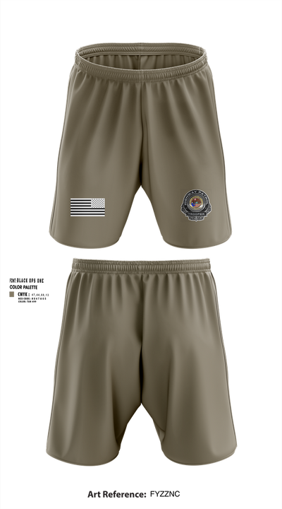Florida Highway Patrol 5155523 Athletic Shorts With Pockets - 101