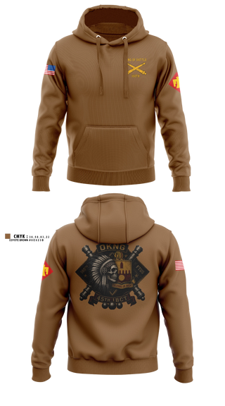 Hoodie, 160th FTUS AGR, National Guard, Teamtime, Team time, sublimation, custom sports apparel, team uniforms, spirit wear, spiritwear, sports uniforms, custom shirts, team store, custom team store, fundraiser sports, apparel fundraiser