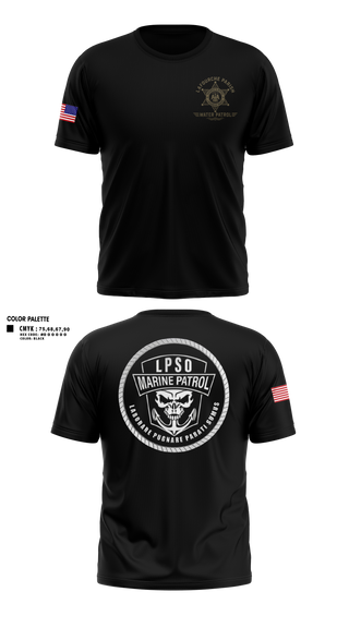Old School Cotton Feel Shirt, Lafourche Parish Sheriff’s Office, Police, Teamtime, Team time, sublimation, custom sports apparel, team uniforms, spirit wear, spiritwear, sports uniforms, custom shirts, team store, custom team store, fundraiser sports, apparel fundraiser