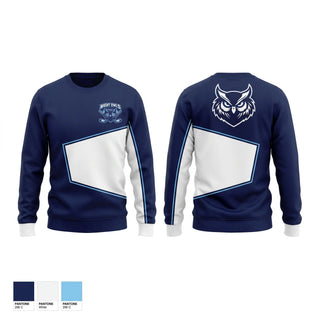 Crew Neck Sweatshirt, Night Owls, Ice Hockey, Teamtime, Team time, sublimation, custom sports apparel, team uniforms, spirit wear, spiritwear, sports uniforms, custom shirts, team store, custom team store, fundraiser sports, apparel fundraiser