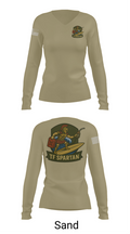 Task Force Spartan 82789422 Women's Long Sleeve V-neck Shirt - 97