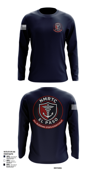 Long Sleeve Performance Shirt, NMRTC El Paso, , Teamtime, Team time, sublimation, custom sports apparel, team uniforms, spirit wear, spiritwear, sports uniforms, custom shirts, team store, custom team store, fundraiser sports, apparel fundraiser