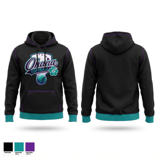 Hoodie, Ohana, Softball, Teamtime, Team time, sublimation, custom sports apparel, team uniforms, spirit wear, spiritwear, sports uniforms, custom shirts, team store, custom team store, fundraiser sports, apparel fundraiser