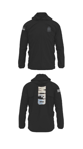 Windbreaker, City Of Monongahela Fire Department, Fire Department, Teamtime, Team time, sublimation, custom sports apparel, team uniforms, spirit wear, spiritwear, sports uniforms, custom shirts, team store, custom team store, fundraiser sports, apparel fundraiser