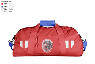 Duffle Bag, Kake Thunderbirds Basketball, Men's Basketball, Teamtime, Team time, sublimation, custom sports apparel, team uniforms, spirit wear, spiritwear, sports uniforms, custom shirts, team store, custom team store, fundraiser sports, apparel fundraiser