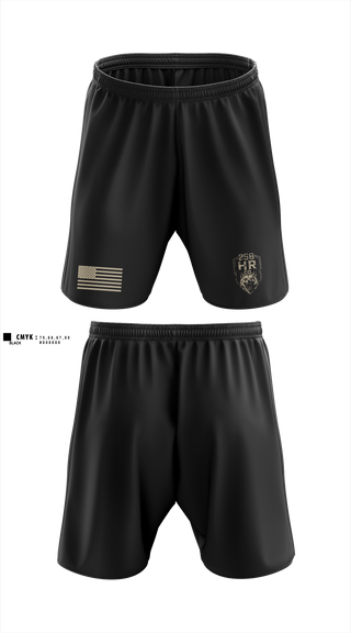 Athletic Shorts With Pockets, 258th HR CO, Army, Teamtime, Team time, sublimation, custom sports apparel, team uniforms, spirit wear, spiritwear, sports uniforms, custom shirts, team store, custom team store, fundraiser sports, apparel fundraiser