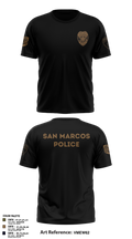 San Marcos Police Drone Unit 43960495 Short Sleeve Shooting Shirt - 5