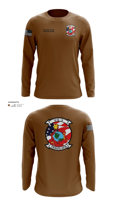 VQ3 Det Travis 90214165 Long Sleeve Performance Shirt 22