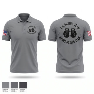 Short Sleeve Performance Polo, Ta boxing, Police, Teamtime, Team time, sublimation, custom sports apparel, team uniforms, spirit wear, spiritwear, sports uniforms, custom shirts, team store, custom team store, fundraiser sports, apparel fundraiser
