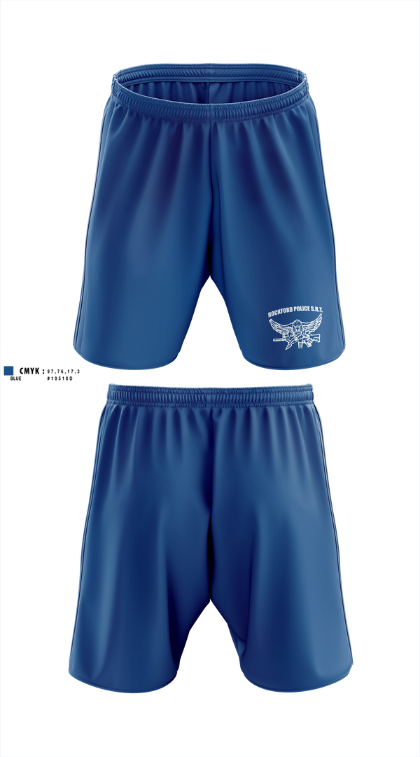Athletic Shorts With Pockets, Rockford Police S.R.T., Police, Teamtime, Team time, sublimation, custom sports apparel, team uniforms, spirit wear, spiritwear, sports uniforms, custom shirts, team store, custom team store, fundraiser sports, apparel fundraiser