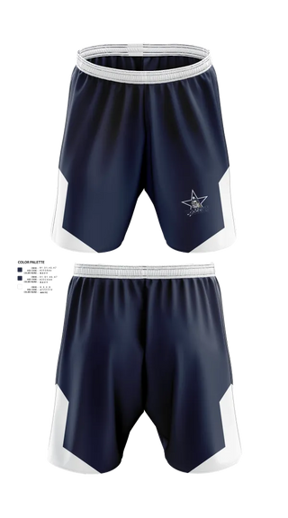 Athletic Shorts With Pockets, Westside Cowboys Football and Cheer, , Teamtime, Team time, sublimation, custom sports apparel, team uniforms, spirit wear, spiritwear, sports uniforms, custom shirts, team store, custom team store, fundraiser sports, apparel fundraiser