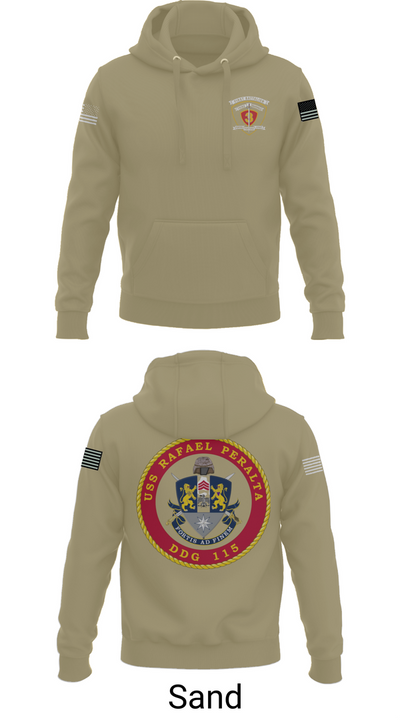 USS Rafael Peralta DDG 115 35678200 Hoodie - 93