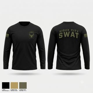 Long Sleeve Performance Shirt, Sioux City SWAT, Police, Teamtime, Team time, sublimation, custom sports apparel, team uniforms, spirit wear, spiritwear, sports uniforms, custom shirts, team store, custom team store, fundraiser sports, apparel fundraiser