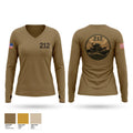 MSRON TWO BD 212 Women's Long Sleeve V-neck Shirt - 1
