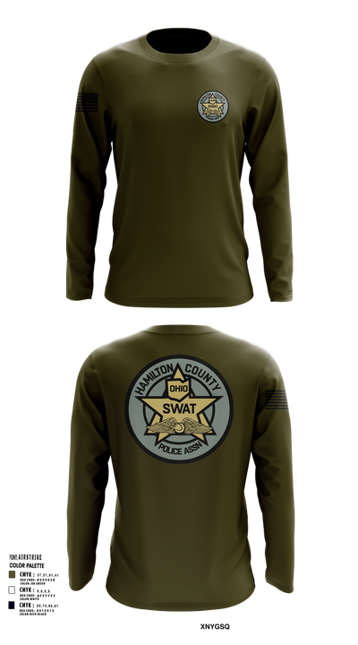 HCPA Swat 1437477 Long Sleeve Performance Shirt 101