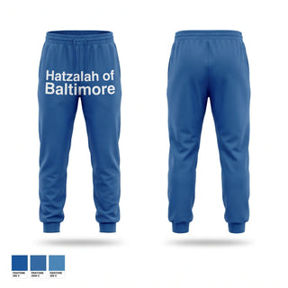 Sweatpants, Hatzalah of Baltimore, EMS/EMT, Teamtime, Team time, sublimation, custom sports apparel, team uniforms, spirit wear, spiritwear, sports uniforms, custom shirts, team store, custom team store, fundraiser sports, apparel fundraiser