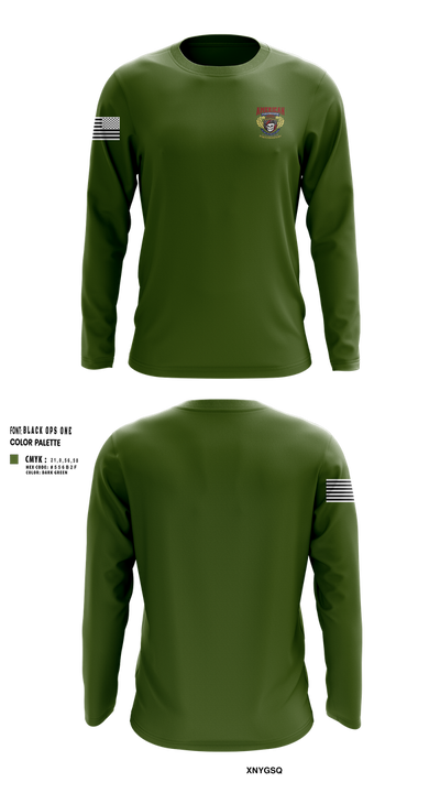 25th Infantry Division 14391310 Long Sleeve Performance Shirt 2