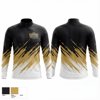 Quarter Zip Jacket, Binding Arts Jiu Jitsu, , Teamtime, Team time, sublimation, custom sports apparel, team uniforms, spirit wear, spiritwear, sports uniforms, custom shirts, team store, custom team store, fundraiser sports, apparel fundraiser