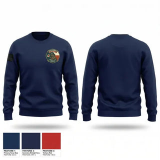 Crew Neck Sweatshirt, Bulverde Spring Branch Fire EMS, Fire Department, Teamtime, Team time, sublimation, custom sports apparel, team uniforms, spirit wear, spiritwear, sports uniforms, custom shirts, team store, custom team store, fundraiser sports, apparel fundraiser