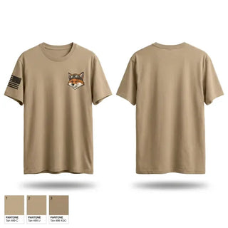 Old School Cotton Feel Shirt, 4-1FA, Army, Teamtime, Team time, sublimation, custom sports apparel, team uniforms, spirit wear, spiritwear, sports uniforms, custom shirts, team store, custom team store, fundraiser sports, apparel fundraiser