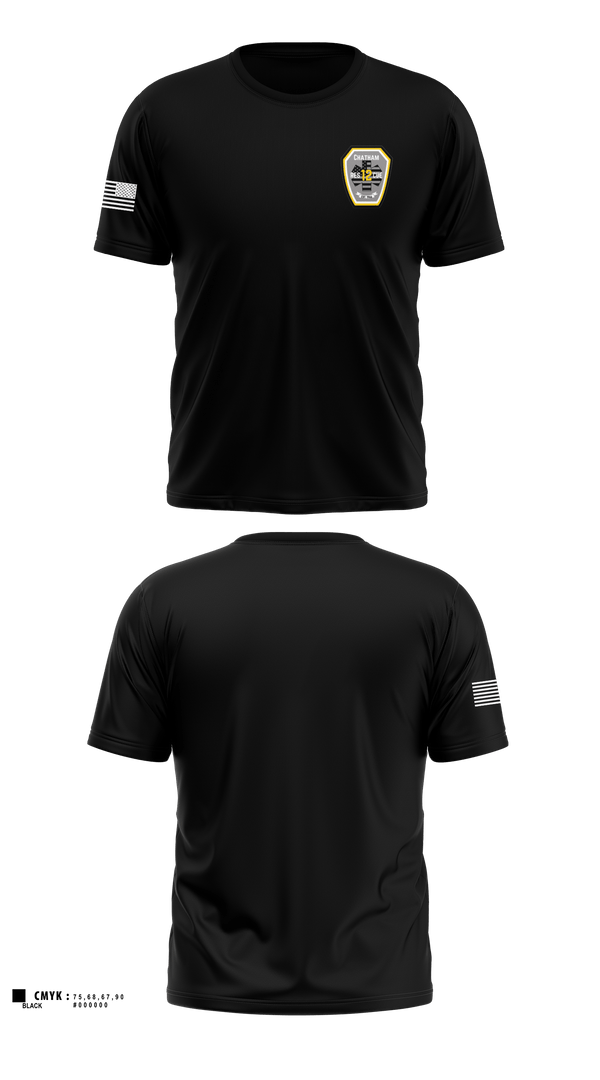 Old School Cotton Feel Shirt, Chatham Rescue Squad, EMS/EMT, Teamtime, Team time, sublimation, custom sports apparel, team uniforms, spirit wear, spiritwear, sports uniforms, custom shirts, team store, custom team store, fundraiser sports, apparel fundraiser