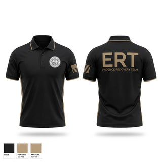 Short Sleeve Performance Polo, Evidence Recovery Team, Police, Teamtime, Team time, sublimation, custom sports apparel, team uniforms, spirit wear, spiritwear, sports uniforms, custom shirts, team store, custom team store, fundraiser sports, apparel fundraiser