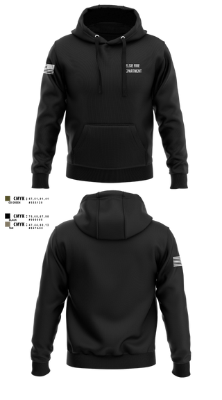Hoodie, Elsie Fire Department, Fire Department, Teamtime, Team time, sublimation, custom sports apparel, team uniforms, spirit wear, spiritwear, sports uniforms, custom shirts, team store, custom team store, fundraiser sports, apparel fundraiser