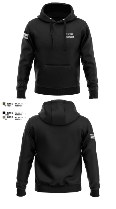 Elsie Fire Department 41046242 Hoodie - 100