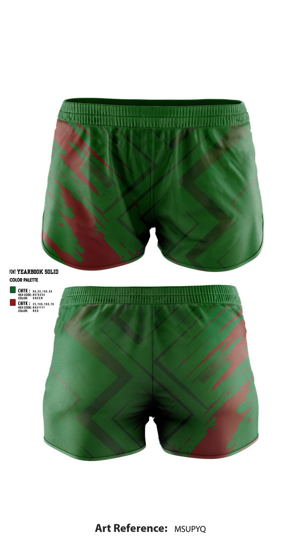 Womens Shorts, Alhambra High School Cheer, Cheer, Teamtime, Team time, sublimation, custom sports apparel, team uniforms, spirit wear, spiritwear, sports uniforms, custom shirts, team store, custom team store, fundraiser sports, apparel fundraiser