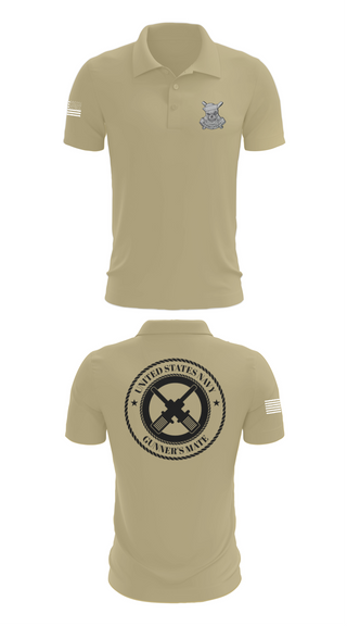 Short Sleeve Performance Polo, GUNNERSMATE, , Teamtime, Team time, sublimation, custom sports apparel, team uniforms, spirit wear, spiritwear, sports uniforms, custom shirts, team store, custom team store, fundraiser sports, apparel fundraiser