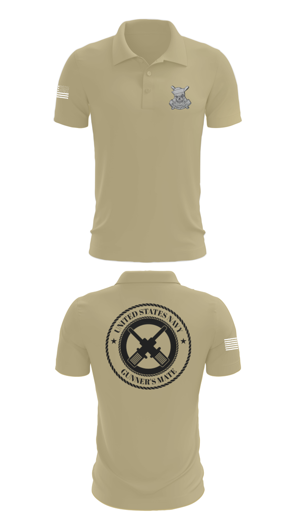 Short Sleeve Performance Polo, GUNNERSMATE, , Teamtime, Team time, sublimation, custom sports apparel, team uniforms, spirit wear, spiritwear, sports uniforms, custom shirts, team store, custom team store, fundraiser sports, apparel fundraiser