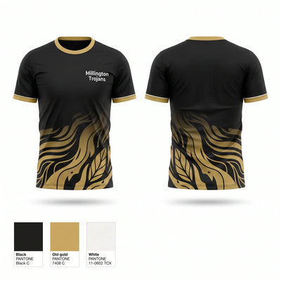 Millington Trojans Short Sleeve Performance Shirt - 1