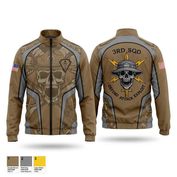 Windbreaker, 3RD SQUAD, EW, MFRC, Army, Teamtime, Team time, sublimation, custom sports apparel, team uniforms, spirit wear, spiritwear, sports uniforms, custom shirts, team store, custom team store, fundraiser sports, apparel fundraiser