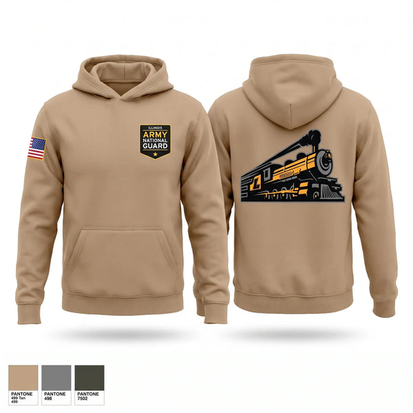 Hoodie, Lima Locomotives, Army, Teamtime, Team time, sublimation, custom sports apparel, team uniforms, spirit wear, spiritwear, sports uniforms, custom shirts, team store, custom team store, fundraiser sports, apparel fundraiser