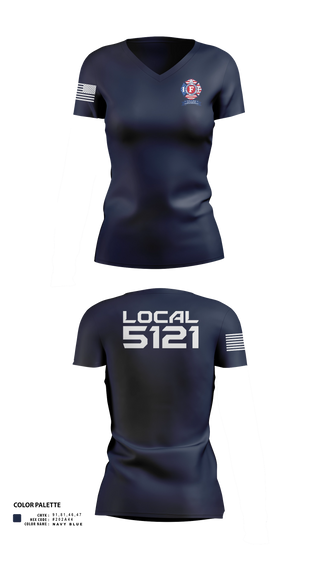 Womens Short Sleeve Vneck Shirt, Kent-Sussex Professional Firefighters Local 5121Kent-Sussex Professional Firefighters Local 5121, Fire Department, Teamtime, Team time, sublimation, custom sports apparel, team uniforms, spirit wear, spiritwear, sports uniforms, custom shirts, team store, custom team store, fundraiser sports, apparel fundraiser