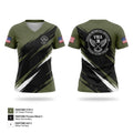 Veterans Motorcycle Association Women's Short Sleeve V-neck Shirt - 1
