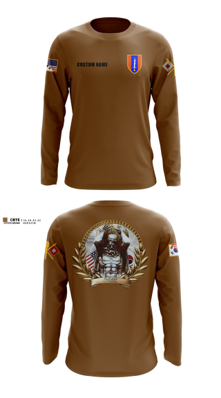 Long Sleeve Performance Shirt, Alpha Company 304th ESB-E, Army, Teamtime, Team time, sublimation, custom sports apparel, team uniforms, spirit wear, spiritwear, sports uniforms, custom shirts, team store, custom team store, fundraiser sports, apparel fundraiser