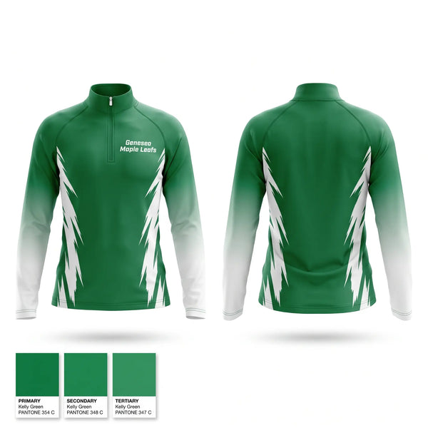 Quarter Zip Jacket, Geneseo Maple Leafs, Women's Basketball, Teamtime, Team time, sublimation, custom sports apparel, team uniforms, spirit wear, spiritwear, sports uniforms, custom shirts, team store, custom team store, fundraiser sports, apparel fundraiser