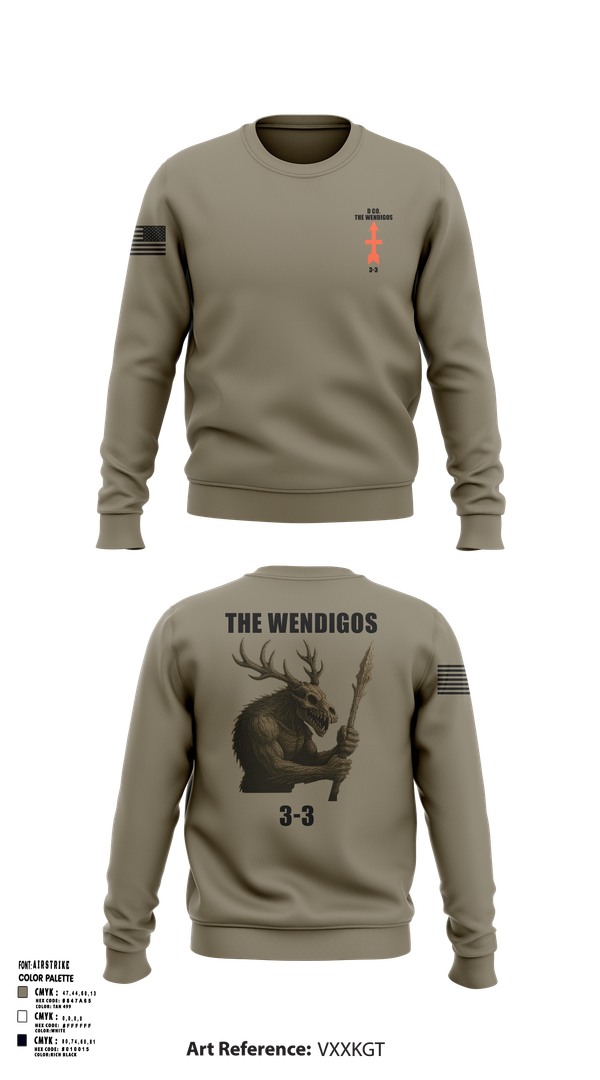 Crew Neck Sweatshirt, 2-127 D-CO, , Teamtime, Team time, sublimation, custom sports apparel, team uniforms, spirit wear, spiritwear, sports uniforms, custom shirts, team store, custom team store, fundraiser sports, apparel fundraiser
