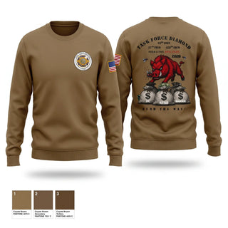 Crew Neck Sweatshirt, 93rd Finance Battalion, National Guard, Teamtime, Team time, sublimation, custom sports apparel, team uniforms, spirit wear, spiritwear, sports uniforms, custom shirts, team store, custom team store, fundraiser sports, apparel fundraiser