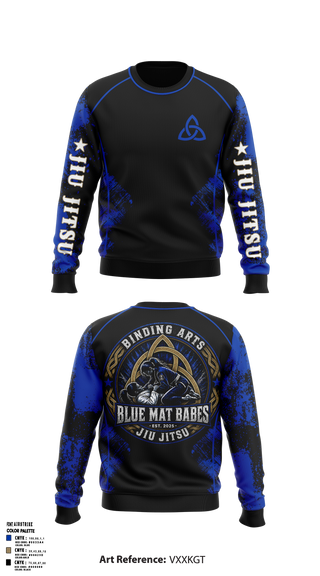 Crew Neck Sweatshirt, Binding Arts Jiu Jitsu, , Teamtime, Team time, sublimation, custom sports apparel, team uniforms, spirit wear, spiritwear, sports uniforms, custom shirts, team store, custom team store, fundraiser sports, apparel fundraiser