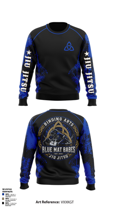 Binding Arts Jiu Jitsu 87523355 Crew Neck Sweatshirt - 5